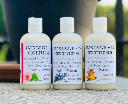 Moisturizing Aloe Vera Leave In Conditioner Rice Milk Hair Growth So