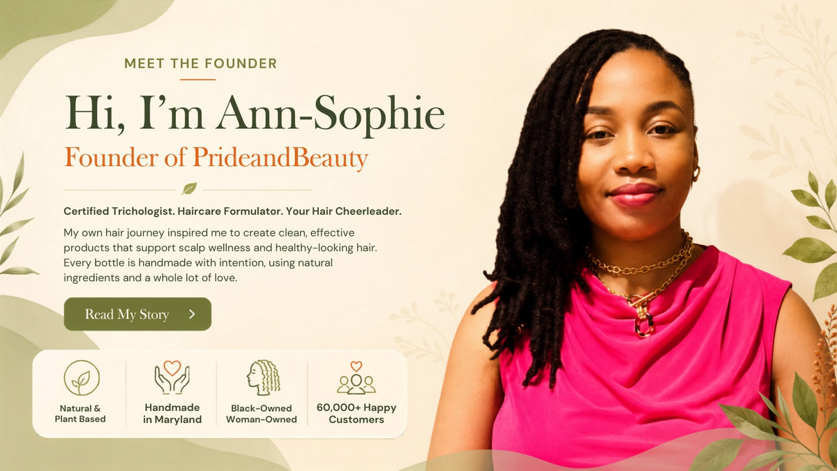 Meet Ann-Sophie, certified trichologist and founder of Pride and Beauty