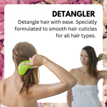 Load image into Gallery viewer, Moisturizing Aloe Vera Leave-In Conditioner | Rice Milk Hair Growth Solution | Flaxseed Gel | Fenugreek + Aloe Vera for Damage Hair Growth
