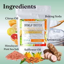 Load image into Gallery viewer, Dreadlock Hair Scalp Detox - Deep Clean Dreadlock Powder - Natural Hair Cleanser for Product Buildup - Step 1

