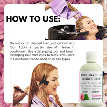 Load image into Gallery viewer, Moisturizing Aloe Vera Leave-In Conditioner | Rice Milk Hair Growth Solution | Flaxseed Gel | Fenugreek + Aloe Vera for Damage Hair Growth
