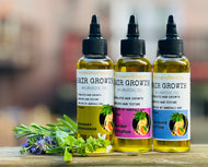 Rosemary Oil For Hair Growth - (Biotin+MSM)