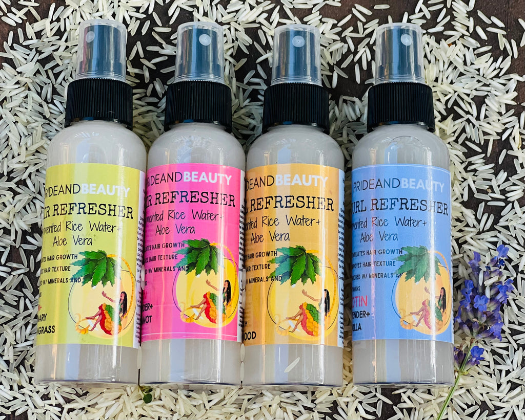 Fermented Rice Water + Aloe Hair Growth Spray