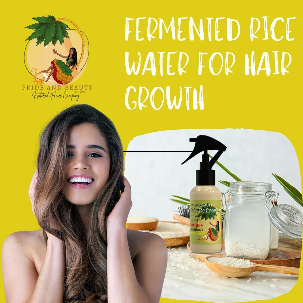 Fermented Rice Water + Aloe Hair Growth Spray