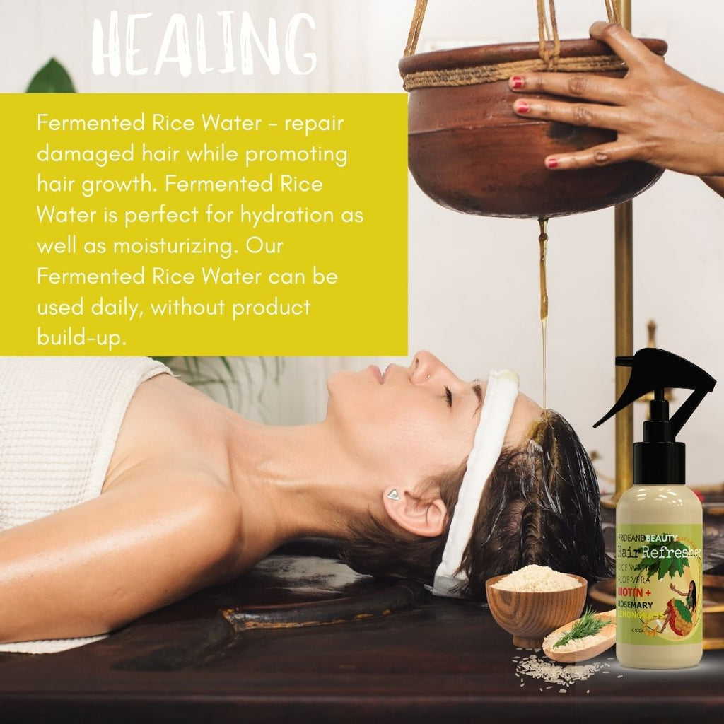 Fermented Rice Water + Aloe Hair Growth Spray