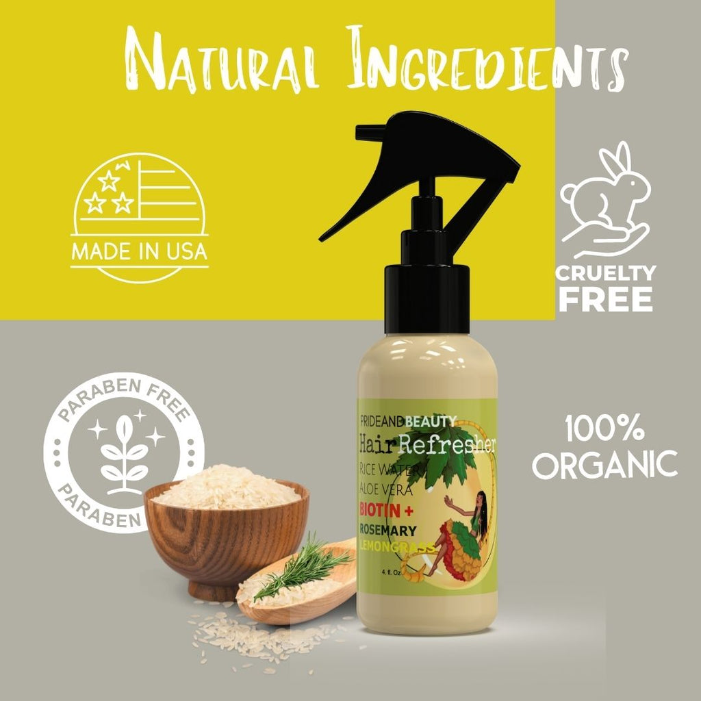 Fermented Rice Water + Aloe Hair Growth Spray